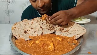 Mukbang  Shahi Paneer With Tandoori Roti Eating  chatora ki duniya  Indian food  Asmr Eating [upl. by Lindsey356]