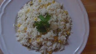 RECETA COMO HACER ARROZ BLANCO FACIL   HOW TO MAKE WHITE RICE EASY RECIPE [upl. by Nelyaw]