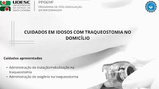 Cuidados com a traqueostomia no domicílio  Parte 2 [upl. by Darooge]