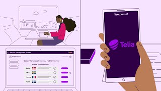 Telia Integration Services manage your entire mobile fleet with a common API [upl. by Salvay]