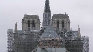 Chantier Extérieur de NotreDame  Une Plongée au Cœur de la Restauration  Paris France [upl. by Odrarebe932]