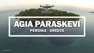 🎬 Agia Paraskevi Beach Perdika Sivota  Greece ✈ Drone [upl. by Abroms]