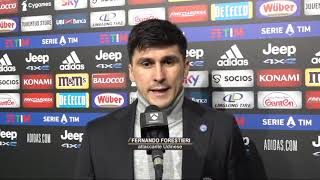 Juventus  Udinese 4  1 I 3 Gennaio 2021 I Intervista Post Forestieri [upl. by Brass]