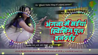 Angana Me Saiya Swimming Pool Banwaya Bhojpuri Song Dj Remix  New Instagram Viral Song Remix 2024 [upl. by Adalia]