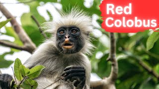 Red Colobus Monkey  Rare Monkeys [upl. by Schaffer983]