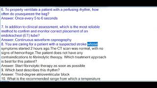 ACLS Post Test 1 Latest Actual Questions and Answers 100 Correct [upl. by Coonan]