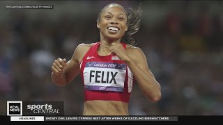 USC renaming field after Allyson Felix alumni and Olympic track star [upl. by Lemrahs]