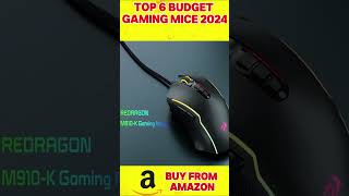 😎Top 6 Budget Gaming Mice 2024  😉best budget gaming mouse shorts gamingmouse [upl. by Aelahc]