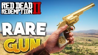 Red Dead Redemption 2 Rare Gold Revolver Otis Miller Treasure Map RDR2 Best Gun [upl. by Emmons]