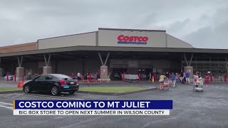 Costco coming to Mt Juliet [upl. by Adna]