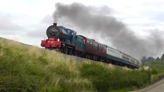 Irish Steam Trains at Speed [upl. by Bird]