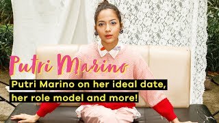 Rapid Fire Questions Putri Marino The Breakout Actress [upl. by Hannahsohs]