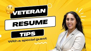 Building a JobWinning Resume for Veterans in 2024 [upl. by Ateloiv]