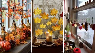 42 Inviting Fall Window Décor Ideas to Warm Up Your Home [upl. by Noreik339]