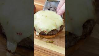 CHEESY Hatch Chile Queso Burger [upl. by Asiram66]