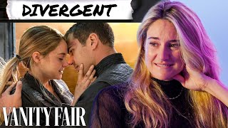 Shailene Woodley Rewatches Divergent The Secret Life of the American Teenager amp More  Vanity Fair [upl. by Clayberg]