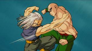 Tien Shinhan vs Trunks 1080p HD [upl. by Hanoj]