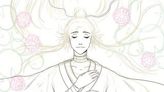 HuaLian Animatic WIP Timelapse Lotus Pond [upl. by Locklin]