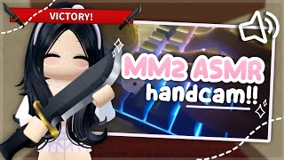 Roblox MM2 but with CREAMY Keyboard ASMR  HANDCAM [upl. by Sumerlin682]