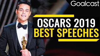 Oscars 2019 Most Inspiring Award Speeches  Rami Malek Lady Gaga and Others  Goalcast [upl. by Arriet]