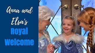 Anna and Elsa Royal Welcome [upl. by Niuqauj]