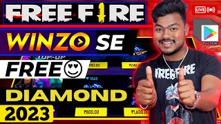 Winzo Se Free Fire Mein Diamond Kaise Le 2023  Free 2420 Diamond [upl. by Oulman316]