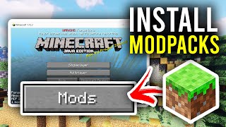 Full Guide to Installing Modpacks for Minecraft [upl. by Orola]