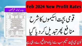 National Saving New Profit Rates  Behbood Saving New Profit Rates 2024  قومی بچت کے نئے منافع ریٹس [upl. by Mannos]