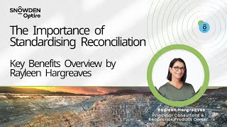 The Importance of Standardising Reconciliation – Key Benefits Overview by Rayleen Hargreaves [upl. by Adlesirg]