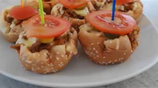 Thermomix TM5 Cheeseburger aus der Muffinform [upl. by Iosep941]