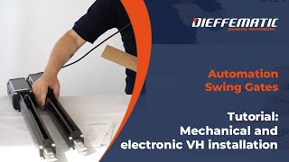 Tutorial Mechanical and Electronic Installation of the VH Swing Gate Automation Kit [upl. by Melac581]