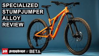 Specialized Stumpjumper Alloy Review Neon Ripper  2022 Value Bike Field Test [upl. by Odnavres303]