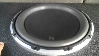 JL audio 12w6 on a Alpine MRPM500 amp [upl. by Boorer557]