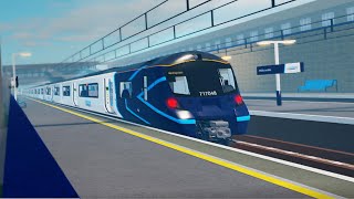 ROBLOX Stepford County Railway V18 Class 717 Benton to Westwyvern [upl. by Frerichs]