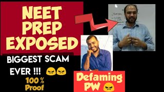 NEETPrep EXPOSED 😠😡Defaming PhysicsWallah [upl. by Aicilyt]