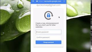 HOW TO Change forgotten Gmail password in Android Mobile Phone [upl. by Omor]