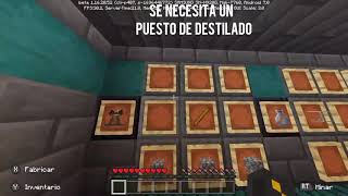 Como hacer una pocion de debilidad arrojadisa en minecraftprimer video que hago [upl. by Dann]