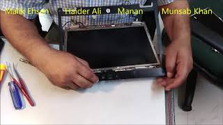 How to Fix Display Damage HP EliteBook 2540p Screen Replace [upl. by Ahsoyek]