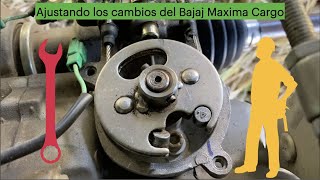 Ajustando los cambios del Bajaj Maxima [upl. by Ennovahc]