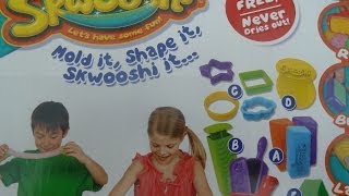 Funny Play Dough which can flows  Skwooshi Playset [upl. by Iluj731]