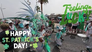 PUERTO DEL CARMEN AT SAINT PATRICKS DAY PART 2 LANZAROTE SPAIN [upl. by Dylana351]