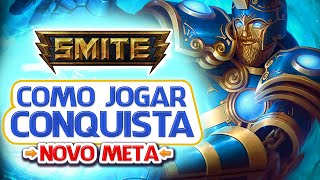 SMITE  COMO JOGAR Conquista ★ Iniciante [upl. by Gunzburg290]