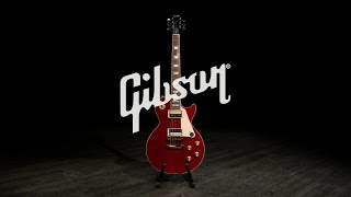 Gibson Les Paul Classic Translucent Cherry  Gear4music demo [upl. by Gatias]