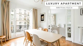 Eiffel Tower View Paris Apartment For Rent 3 Bedrooms  7th District Close to Champ de Mars  45523 [upl. by Leyla602]