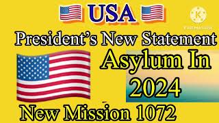 US new asylum update 2024 [upl. by Akeimahs]