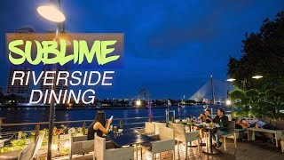 Sublime Riverside Dining at Riva Surya Boutique Hotel Bangkok [upl. by Timmi]