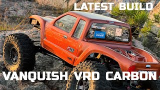 Vanquish VRD Carbon kit build Crawling in Gusum [upl. by Aninad]