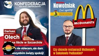 10 najgłupszych plakatów wyborczych w Polsce cz 1 [upl. by Calica]