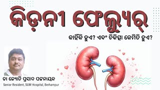 କିଡ଼ନୀ ଫେଲ୍ୟୁର୍  କାହିଁକି ହୁଏ କିପରି ଚିକିତ୍ସା କରାଯାଏ  ckd kidneyfailure [upl. by Enneyehs724]