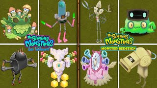 MonsterBox DEMENTED DREAM ISLAND with Monster Fanmade Redesign  My Singing Monsters TLL Incredibox [upl. by Drusilla]